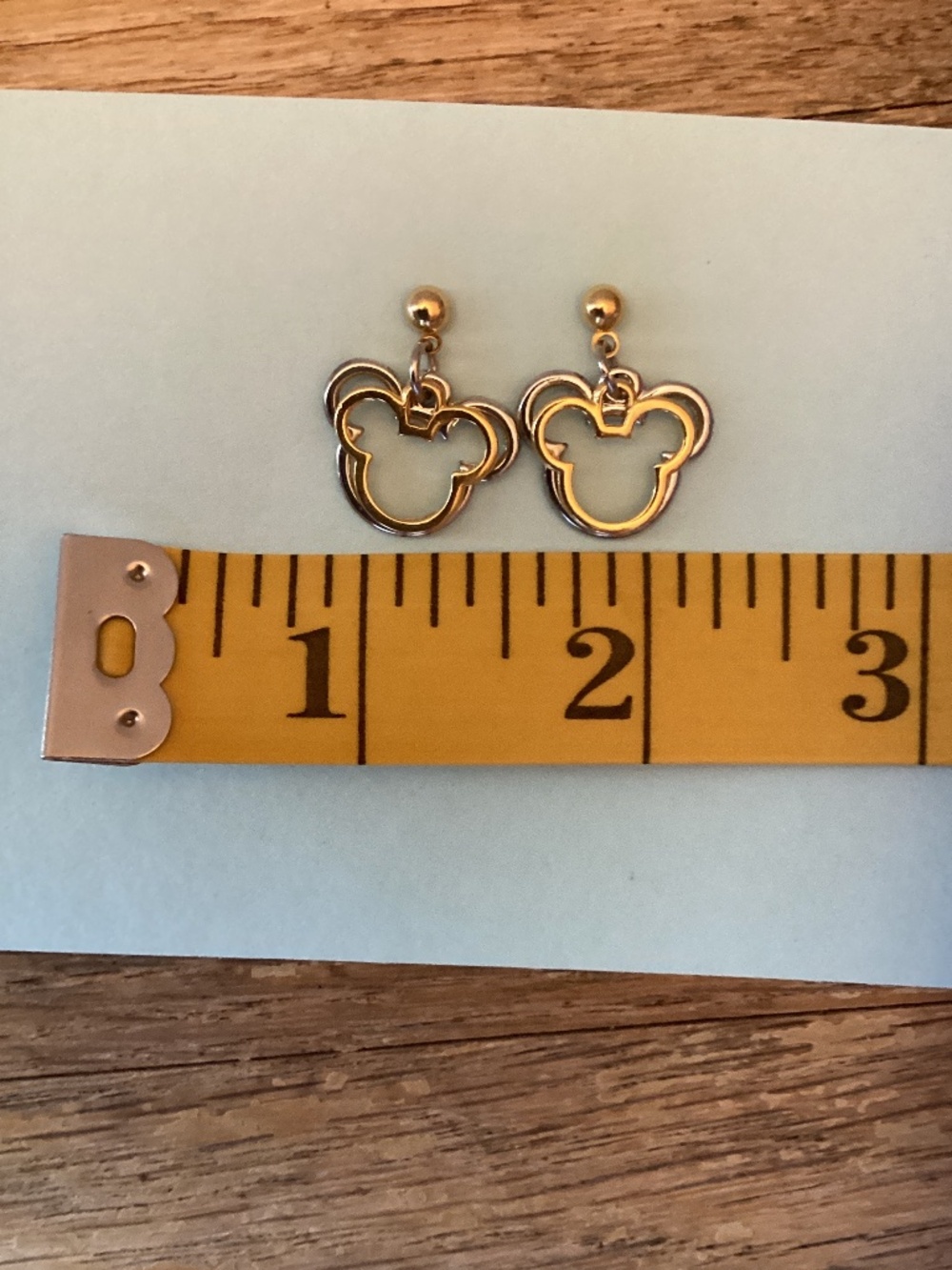 Vintage Mickey Mouse post earrings - Picture 4 of 5